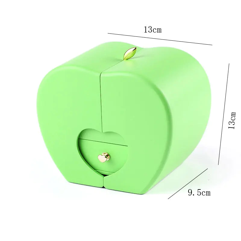 #00007 - Eternal Flower Apple Jewelry & Box