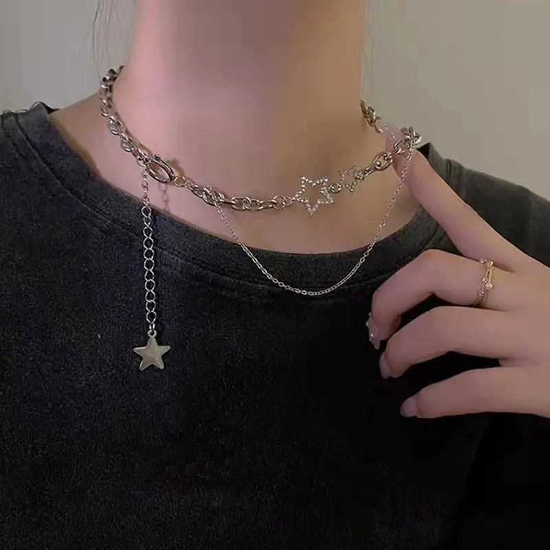 #00002 - Star Charms Necklace