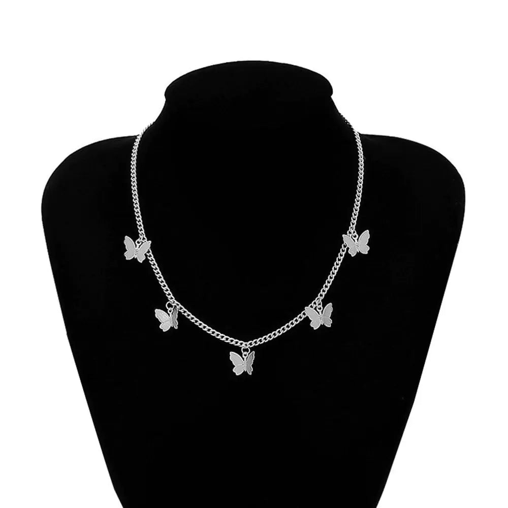 #00006 - Pendant Butterfly Necklace