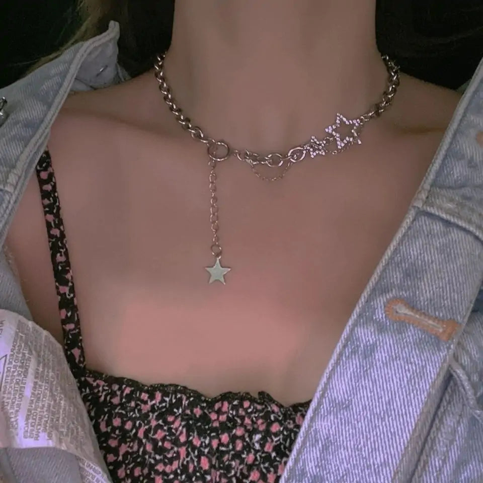 #00002 - Star Charms Necklace