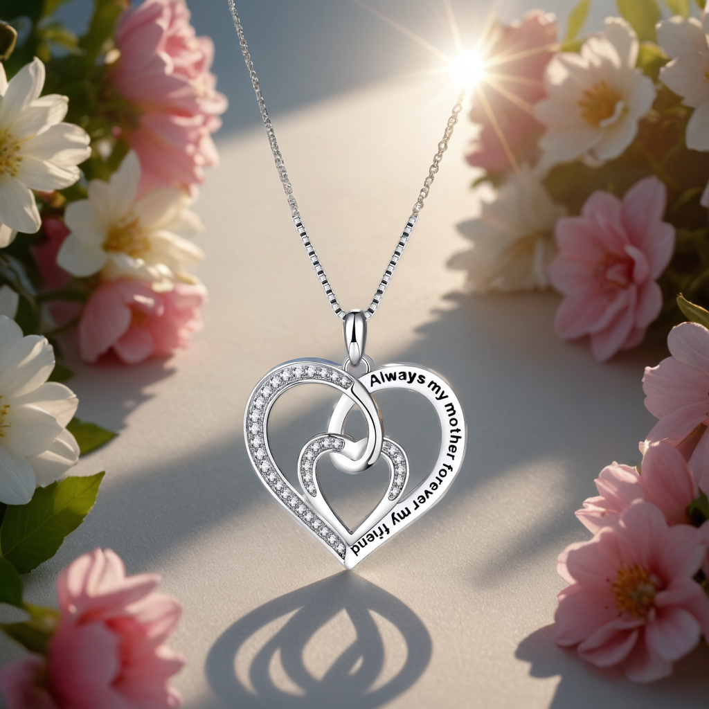 #00023 - Mother-Daughter Charm Necklaces