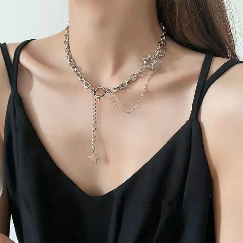 #00002 - Star Charms Necklace