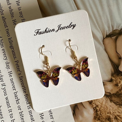#00026 - Korean Style Butterfly Pendant Necklace & earing