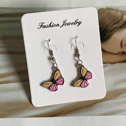 #00026 - Korean Style Butterfly Pendant Necklace & earing