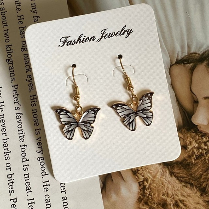 #00026 - Korean Style Butterfly Pendant Necklace & earing