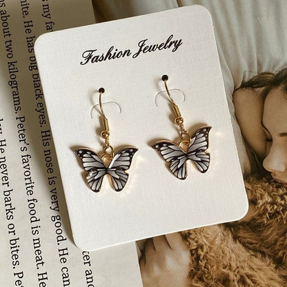 #00026 - Korean Style Butterfly Pendant Necklace & earing