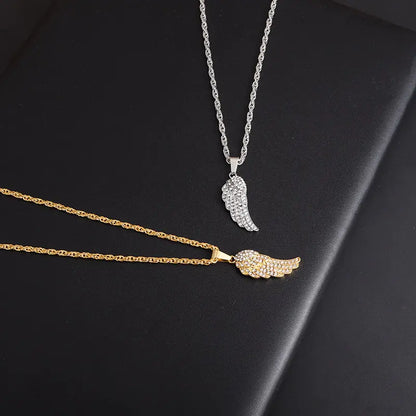 #00011 - Personality Angel Wing Necklace