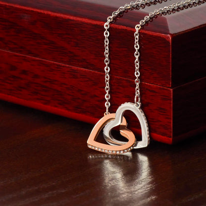 #00010 - Interlocking Hearts Necklace