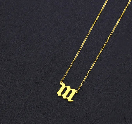 #00014 - Lucky Numbers Angel Necklace