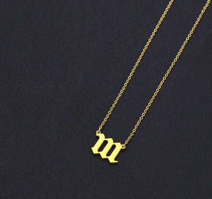 #00014 - Lucky Numbers Angel Necklace