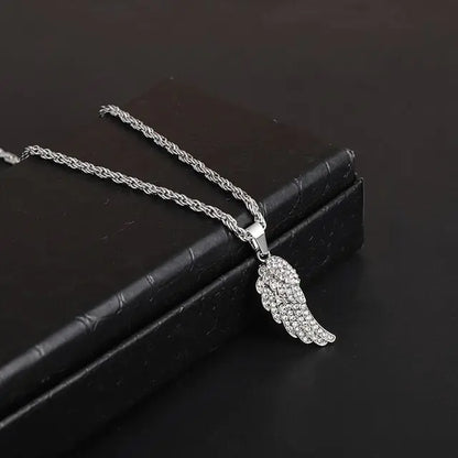 #00011 - Personality Angel Wing Necklace