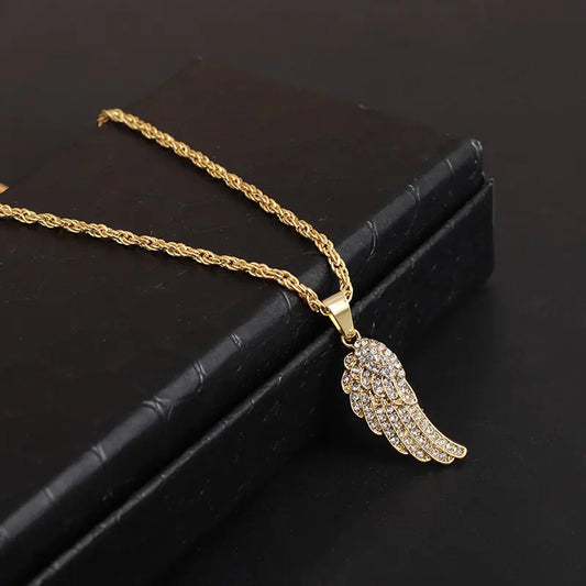 #00011 - Personality Angel Wing Necklace