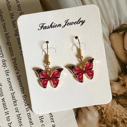 #00026 - Korean Style Butterfly Pendant Necklace & earing