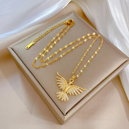 #00039 - Phoenix Feather Pendant Necklace