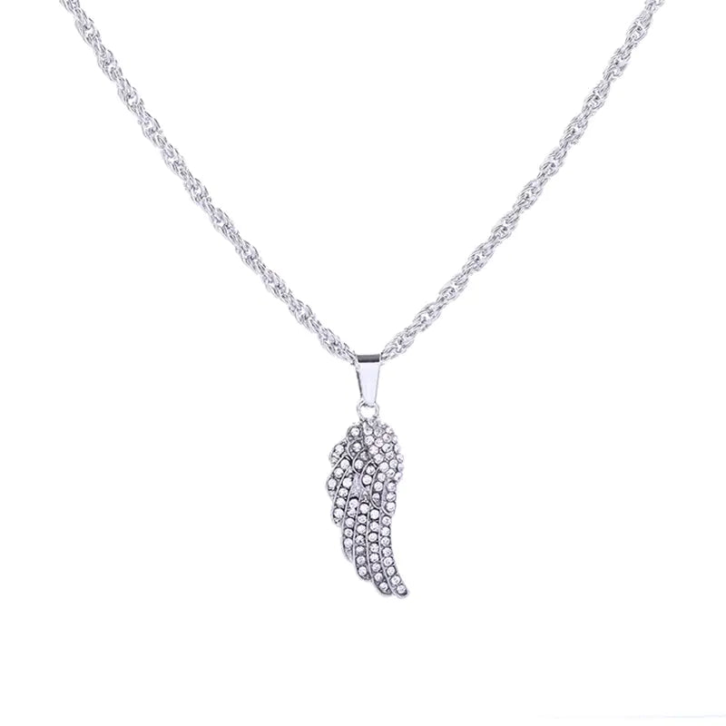 #00011 - Personality Angel Wing Necklace