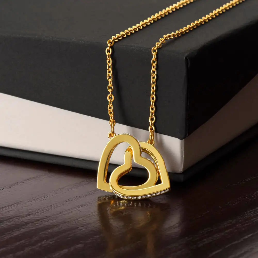 #00010 - Interlocking Hearts Necklace