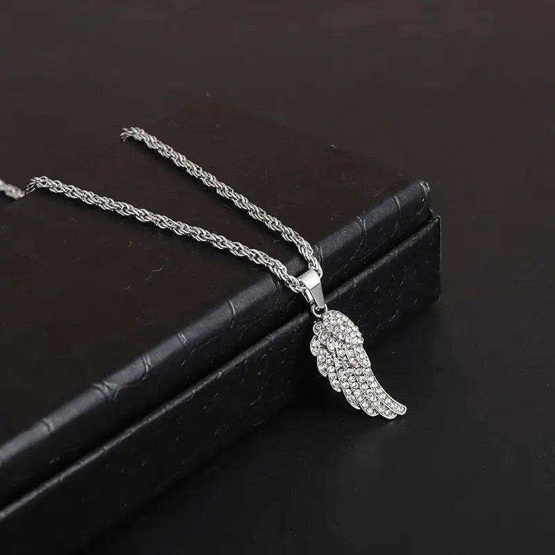 #00011 - Personality Angel Wing Necklace