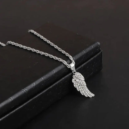 #00011 - Personality Angel Wing Necklace
