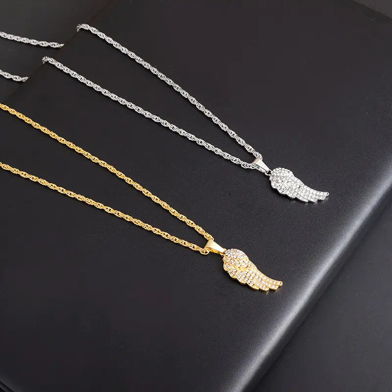 #00011 - Personality Angel Wing Necklace